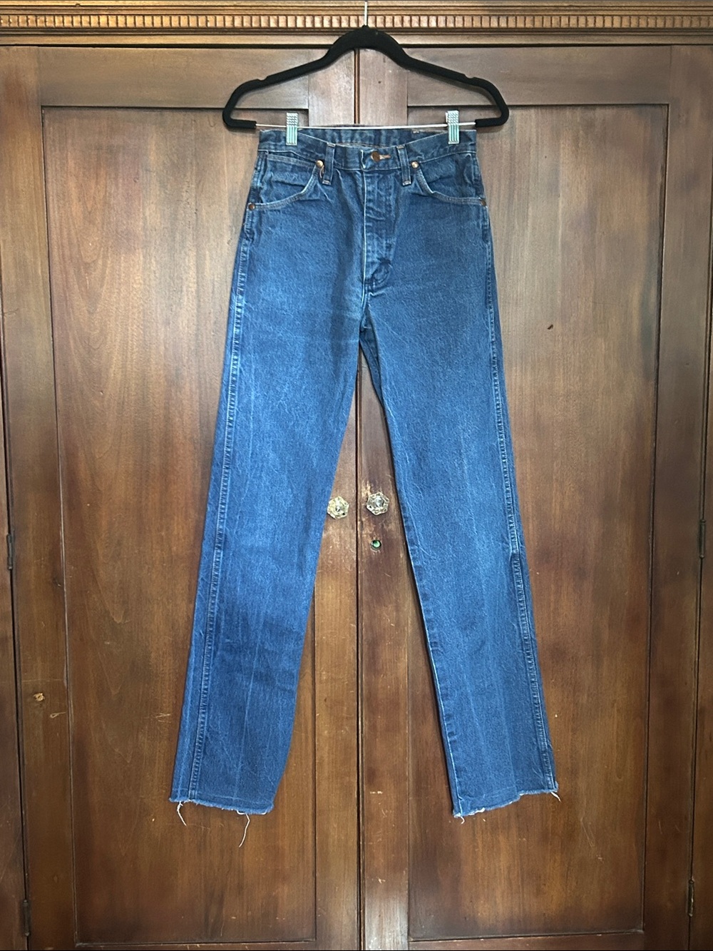 90s/Y2K Classic Wrangler Cowboy Cut Straight-Leg Jeans - 27”